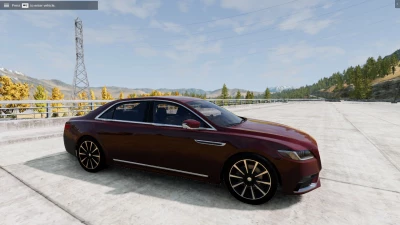 Lincoln Continental Regal Blue v1.0