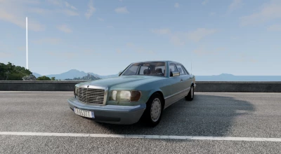 Mercedes Benz W126 v1.0