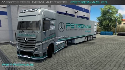 Mercedes Petronas skin combo v1.0