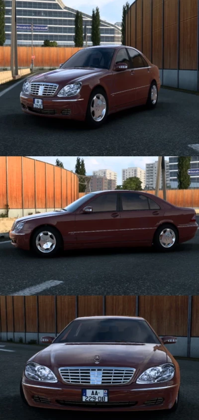 Mercedes S500 W220 update 1.47