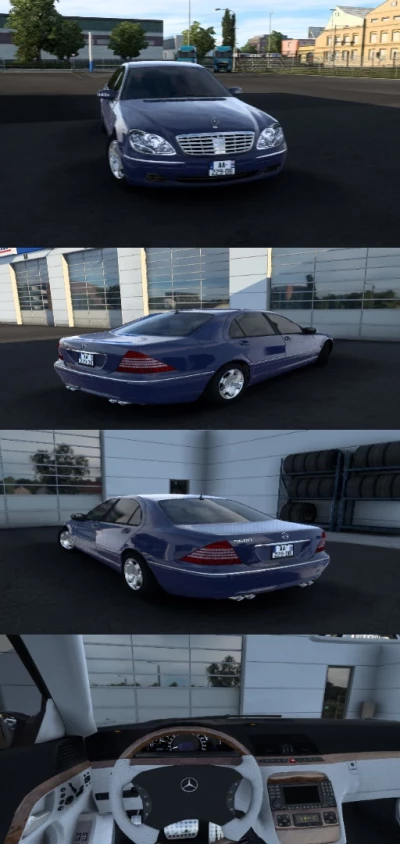 Mercedes S500 W220 update 1.47