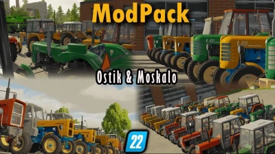 Modpack Małych Ciągników (Ursus, Massey Ferguson) v1.0.0.0