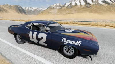 Plymouth Cuda Nile Blue v1.0