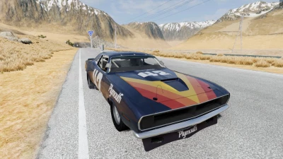 Plymouth Cuda Nile Blue v1.0