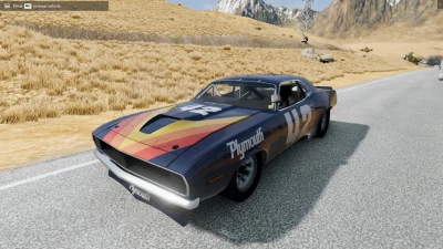 Plymouth Cuda Nile Blue v1.0