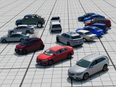 Regular cars pack (21 cars) v1.0