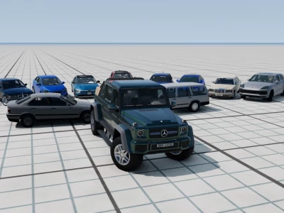 Regular cars pack (21 cars) v1.0