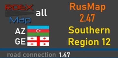 RusMap - Roex, AZGE , SRMap Road Connection v1.47