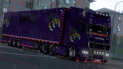 Scania Bright Purple Eagle Skin 1.47