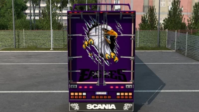 Scania Bright Purple Eagle Skin 1.47