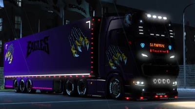 Scania Bright Purple Eagle Skin 1.47