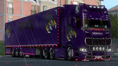 Scania Bright Purple Eagle Skin 1.47