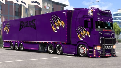 Scania Bright Purple Eagle Skin 1.47