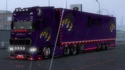 Scania Bright Purple Eagle Skin 1.47