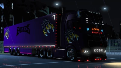 Scania Bright Purple Eagle Skin 1.47