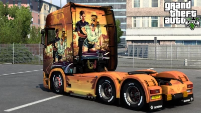 Scania Grand Theft Auto V Skin 1.47