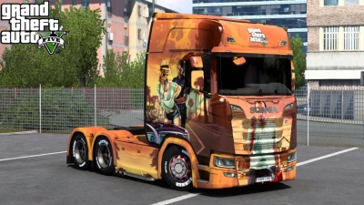 Scania Grand Theft Auto V Skin 1.47