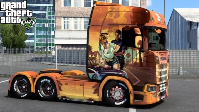 Scania Grand Theft Auto V Skin 1.47