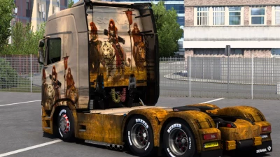 SCANIA RIDING TIGER SKIN 1.47