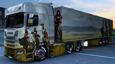 SCANIA RIDING TIGER SKIN 1.47