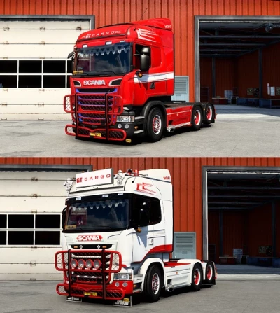 Scania RJL GT Cargo Combo Skin Pack 1.47