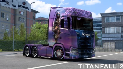 Scania Titanfall 2 Woman Skin 1.47