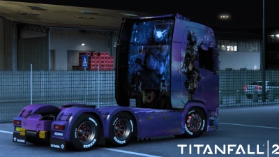 Scania Titanfall 2 Woman Skin 1.47