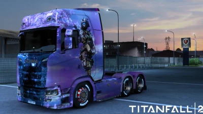 Scania Titanfall 2 Woman Skin 1.47