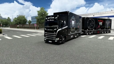 Scania Witcher Combo Skin Pack v1.0