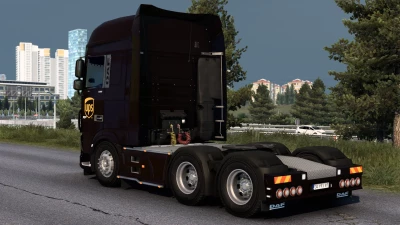 SKIN DAF XF EURO 6 UPS 1.0 1.40 1.47