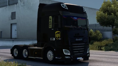 SKIN DAF XF EURO 6 UPS 1.0 1.40 1.47