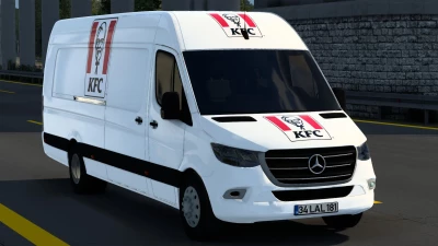 SKIN KFC 2018 MERCEDES-BENZ SPRINTER 2019 1.0 1.47