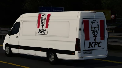 SKIN KFC 2018 MERCEDES-BENZ SPRINTER 2019 1.0 1.47