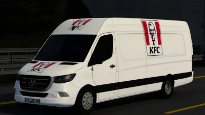 SKIN KFC 2018 MERCEDES-BENZ SPRINTER 2019 1.0 1.47