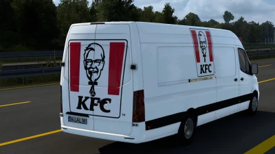 SKIN KFC 2018 MERCEDES-BENZ SPRINTER 2019 1.0 1.47