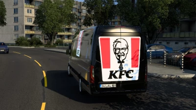 SKIN KFC 2018 MERCEDES-BENZ SPRINTER 2019 2.0 1.47