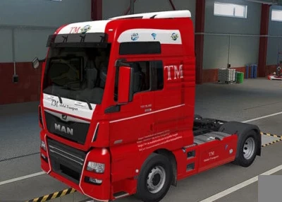 Skin MAN TGX 6 TM global transport by maury79 1.47