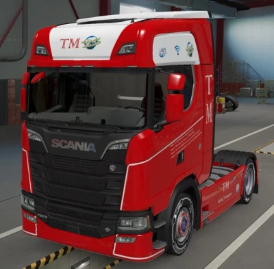 Skin new SCANIA S TM global transport by maury79 1.47