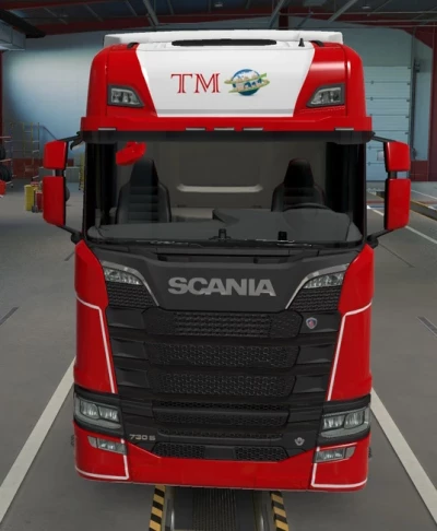 Skin new SCANIA S TM global transport by maury79 1.47