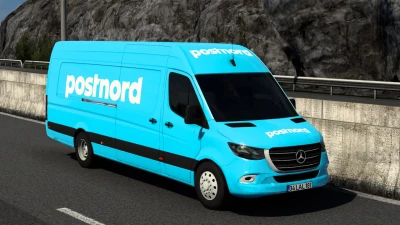 SKIN POSTNORD MERCEDES-BENZ SPRINTER 2019 1.0 1.47