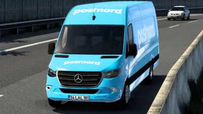 SKIN POSTNORD MERCEDES-BENZ SPRINTER 2019 1.0 1.47