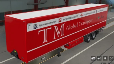 Skin trailer red iloveitaly TM global transport bymaury79 1.47