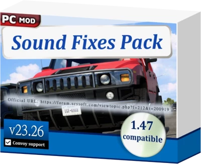 ATS Sound Fixes Pack v23.26