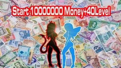 Start 10000000 Money + Level 40 v1.0