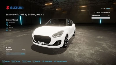 Suzuki Swift 2018 3rd Generation v2.0.0.0