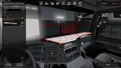 Table & wind-shield set for Actros MP3 v1.21 1.47