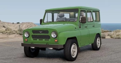 Uaz-31514 Hippie Green v1.0