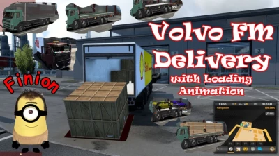 Volvo FM Delivery with Loading Animation 1.47