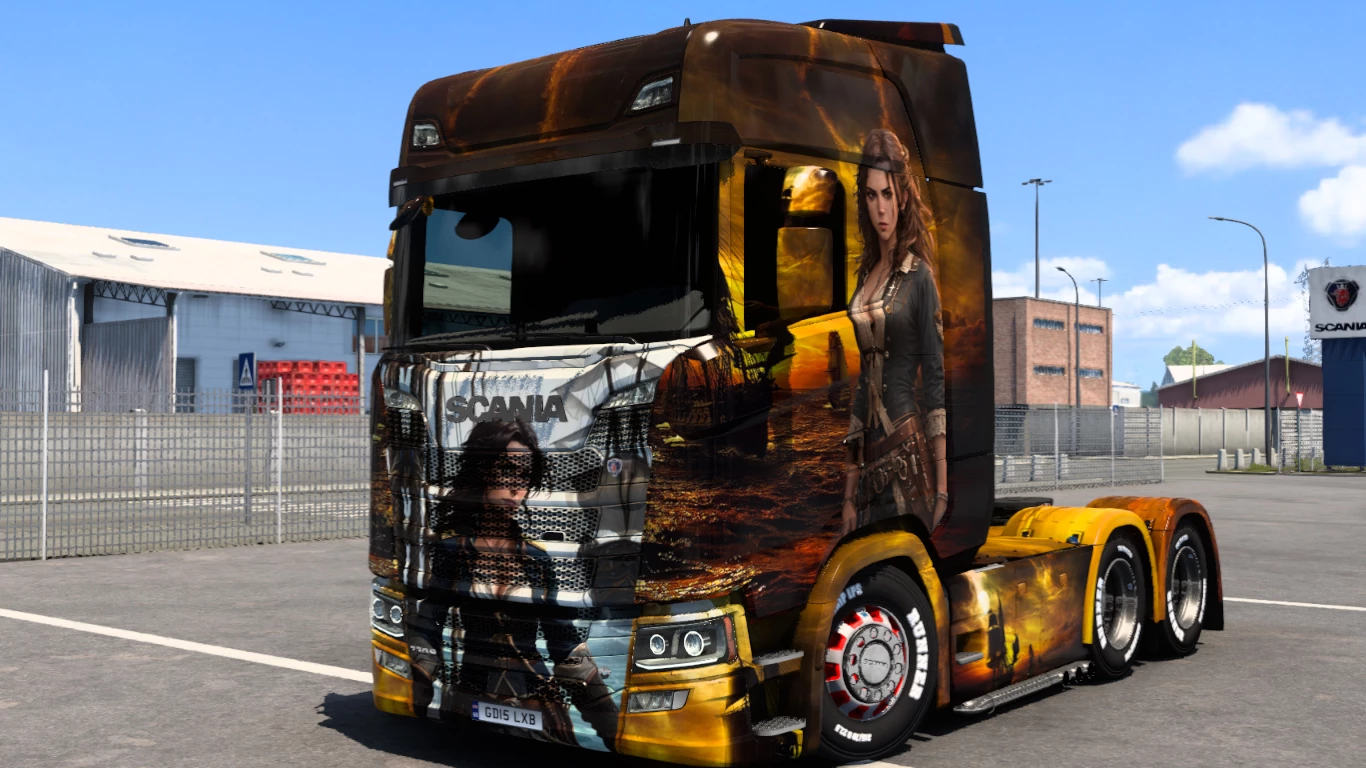 Scania Pirate Woman Skin Modhub Us