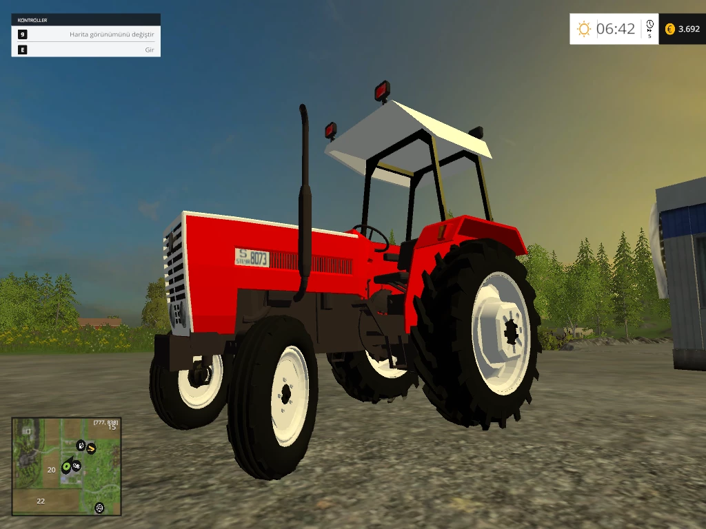 Steyr 8073 Red V11 6209